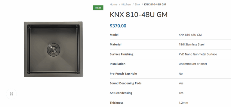 Granite Kitchen Sink Singapore: Elegant and Durable Solutions for Modern Kitchens